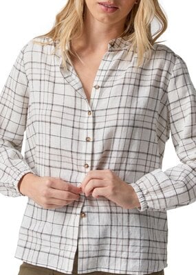 Sanctuary As You Are Button Down - Graphic Windowpane