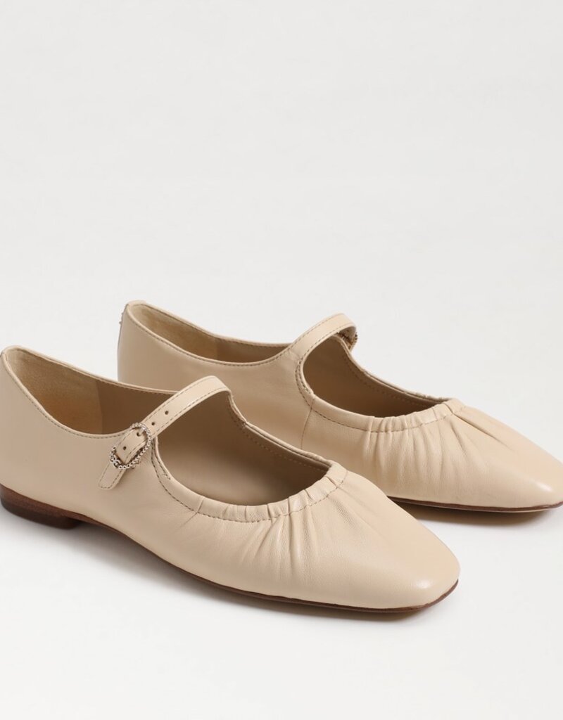 Sam Edelman Micah Mary Jane Flat - Linen Leather