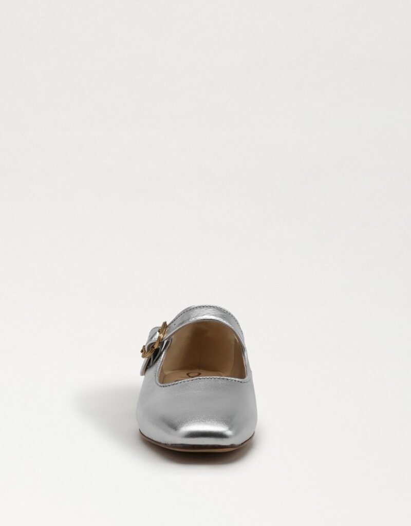 Sam Edelman Michaela Mary Jane Flat - Soft Silver