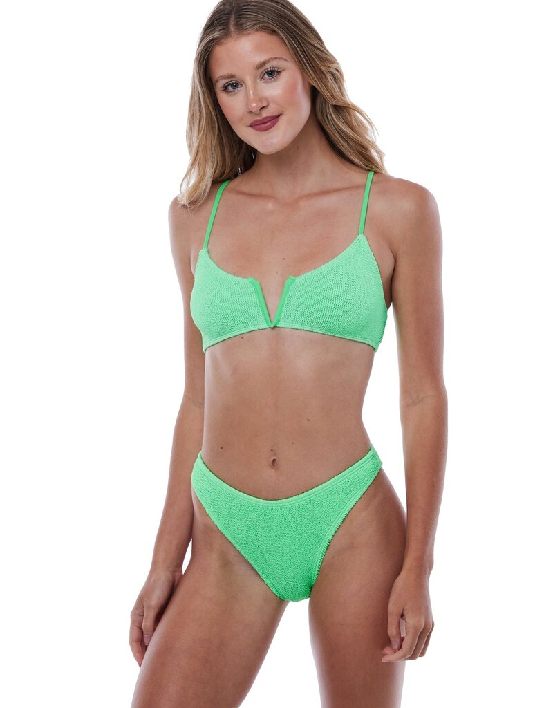 Love & Bikinis Barcelona Bikini Bottom OS - Jungle Green