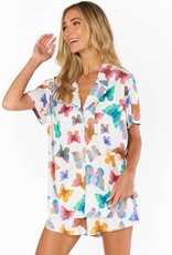 Show Me Your Mumu Sunday Morning PJ Set - Rainbow Butterflies Knit