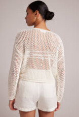 Bella Dahl Relaxed Dropped Shoulder Sweater - Off White