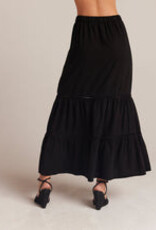 Bella Dahl Ladder Trim Maxi Skirt - Black