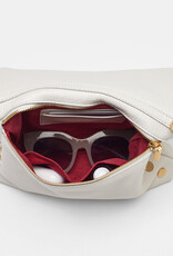 Hammitt VIP Medium Crossbody Clutch - Calla Lily White/Brushed Gold