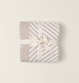 Barefoot Dreams CozyChic® Cotton Agave Throw - Oatmeal/Cream