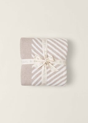 Barefoot Dreams CozyChic® Cotton Agave Throw - Oatmeal/Cream