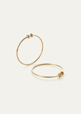 Jenny Bird Icon Hoop Medium - Gold