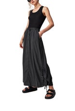 Free People Picture Perfect Parachute Skirt - Black