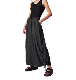 Free People Picture Perfect Parachute Skirt - Black