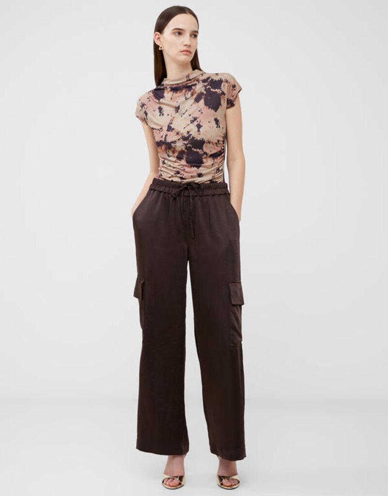 French Connection Chloetta Cargo Trouser - Chocolate Torte