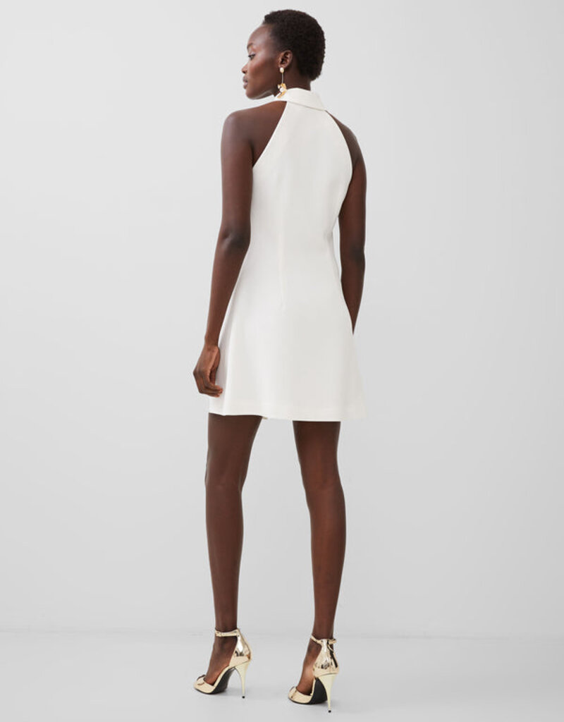 French Connection Whisper Halter Blazer Dress - Summer White