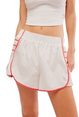 Free People Easy Tiger Shorts - White Combo