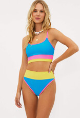 Beach Riot Emmy Bottom - Coral Reef Colorblock