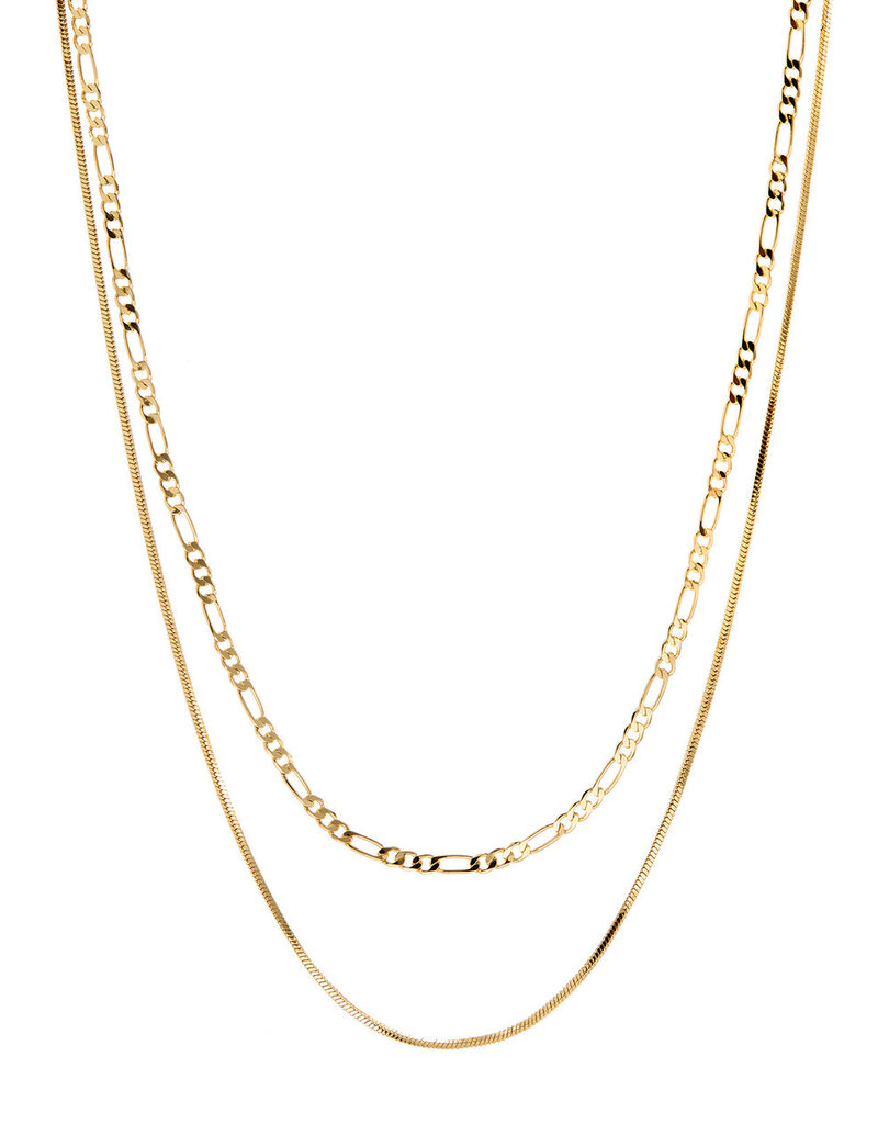 LUV AJ Cecilia Chain Necklace - Gold