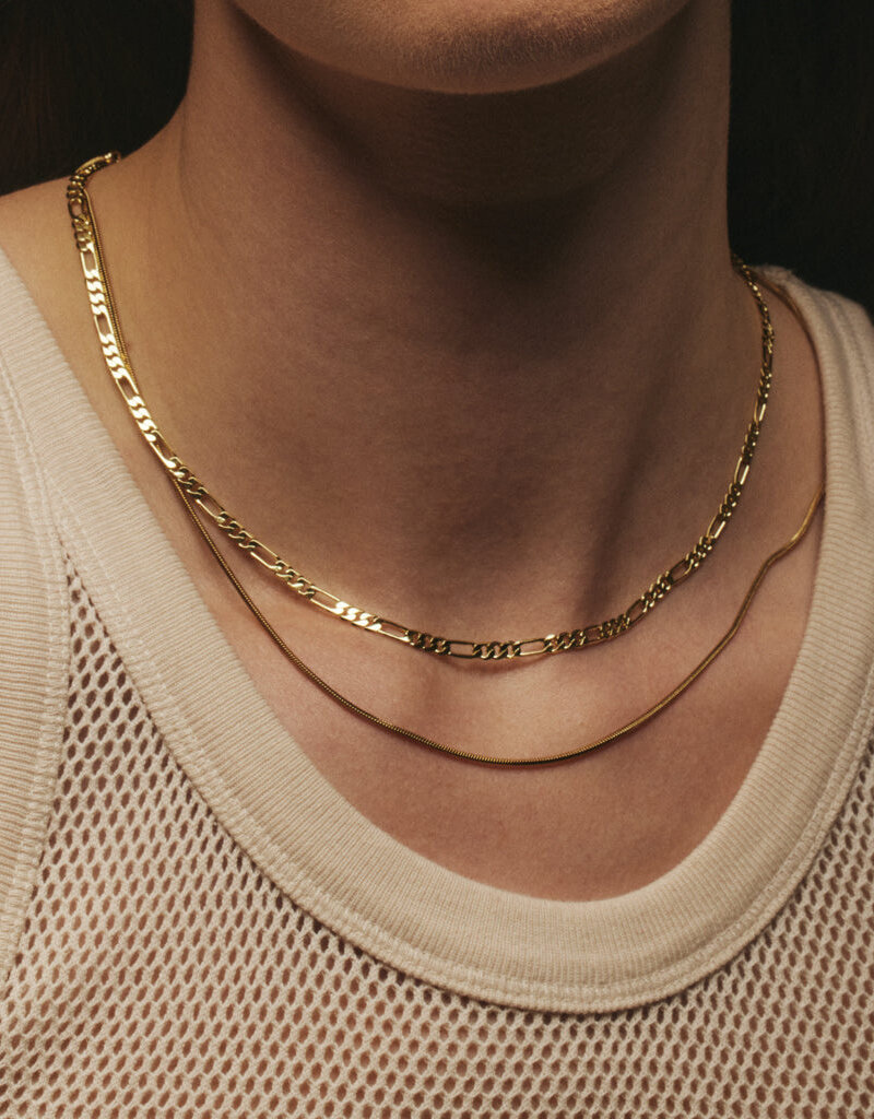 LUV AJ Cecilia Chain Necklace - Gold