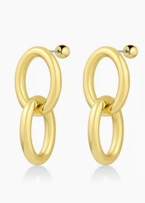 Gorjana Lou Drop Earrings - Gold