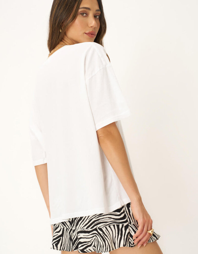 Project Social T Amalfi Perfect BF Tee - White