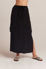Bella Dahl Goldie Bellow Pocket Cargo Skirt - Black