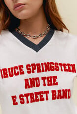 Daydreamer Bruce Springsteen And The E Street Band Sporty Tee - Vintage White