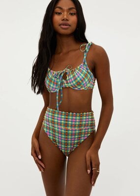 Beach Riot Highway Bottom - Sunny Side Gingham