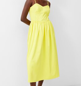 French Connection Florida Strappy Midi Dress - Blazing Yellow