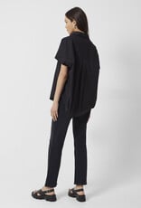 French Connection Poplin Shirting Popover - Black