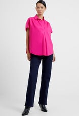 French Connection Poplin Shirting Pop Over - Raspberry Sorbet