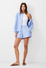 French Connection Chambray Shorts - Cashmere Blue