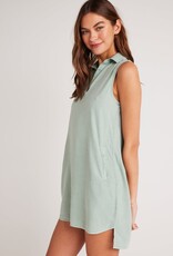 Bella Dahl Sleeveless A-Line Dress - Oasis Green