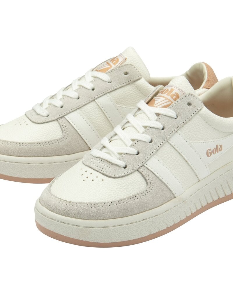 Gola Women's Grandslam '88 Sneakers - White/Pearl Pink