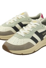 Gola Women's Saturn Quadrant Sneakers - Off White/Feather Grey/Storm