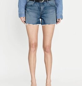 Frame The Vintage Relaxed Short Raw Fray - Libra