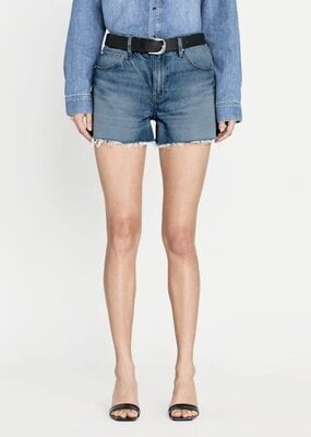 Frame The Vintage Relaxed Short Raw Fray - Libra