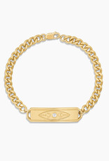 Thatch  Divine Feminine Bracelet 6.5" - Gold