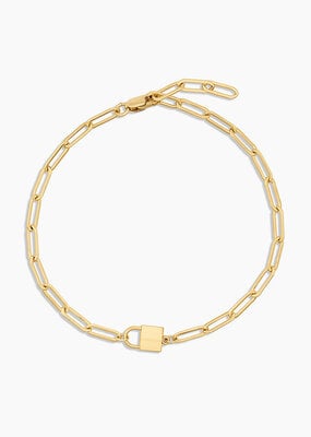 Thatch Jessa Lock Bracelet - Gold
