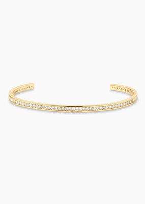 Thatch Goldie Pavé Cuff Bracelet - Gold