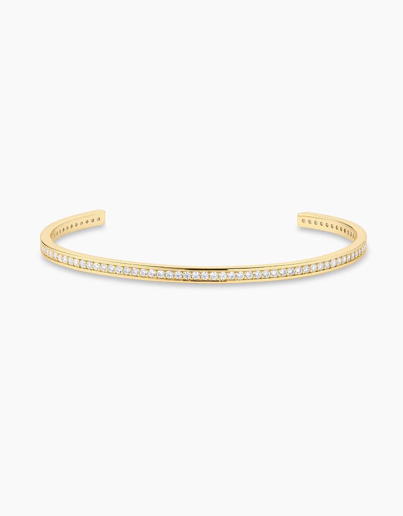 Thatch Goldie Pavé Cuff Bracelet - Gold