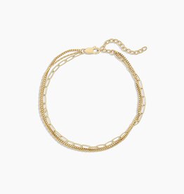 Thatch Rosalie Triple Strand Bracelet - Gold