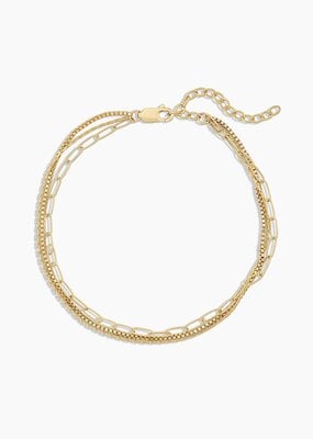 Thatch Rosalie Triple Strand Bracelet - Gold