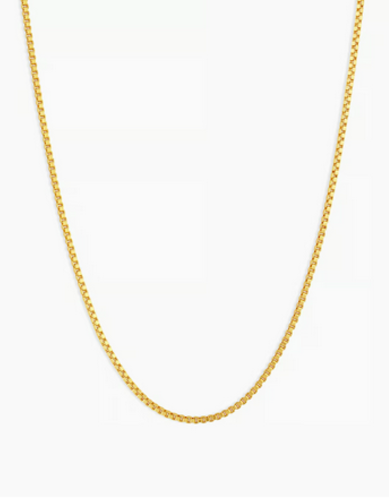 Gorjana Bodhi Mini Necklace 22" - Gold