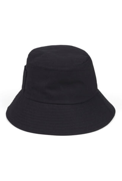 Wave Bucket Hat - Black