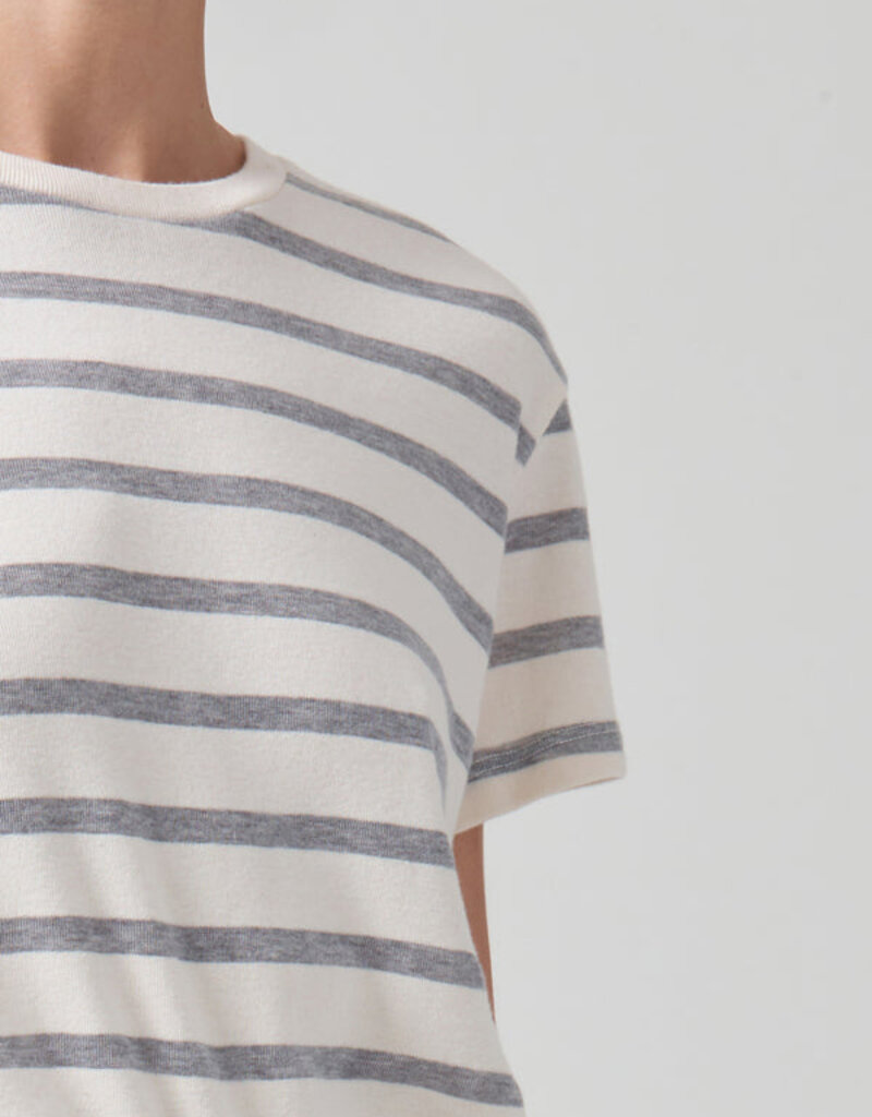 Citizens of Humanity Kyle Tee - Campanula Stripe