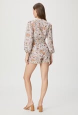 Paige Puglia Romper - Blanc Multi