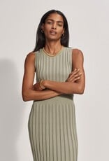 Varley Florian Knit Dress - Seagrass