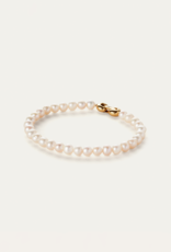 Jenny Bird Noa Bracelet - Large Gold/Pearl