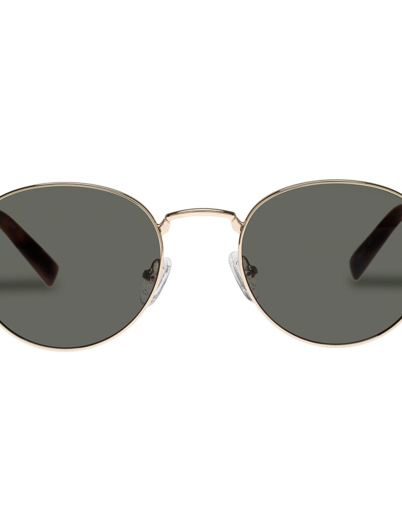 Le Specs Lost Legacy - Gold Green Mono