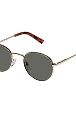 Le Specs Lost Legacy - Gold Green Mono