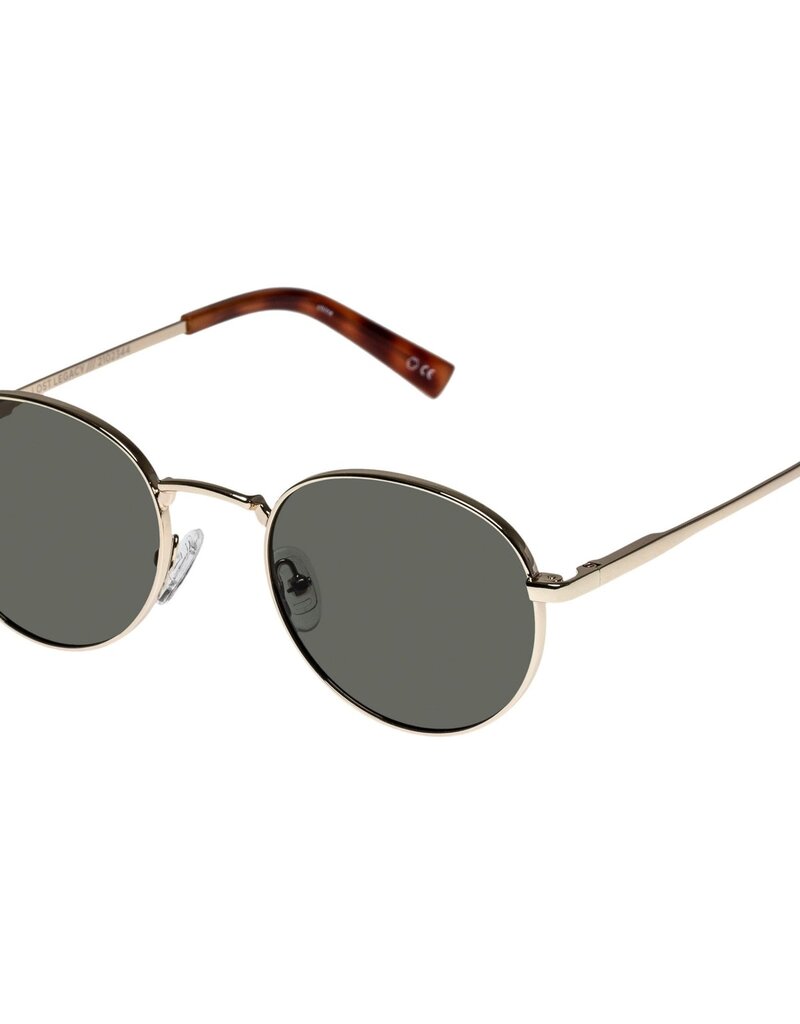 Le Specs Lost Legacy - Gold Green Mono