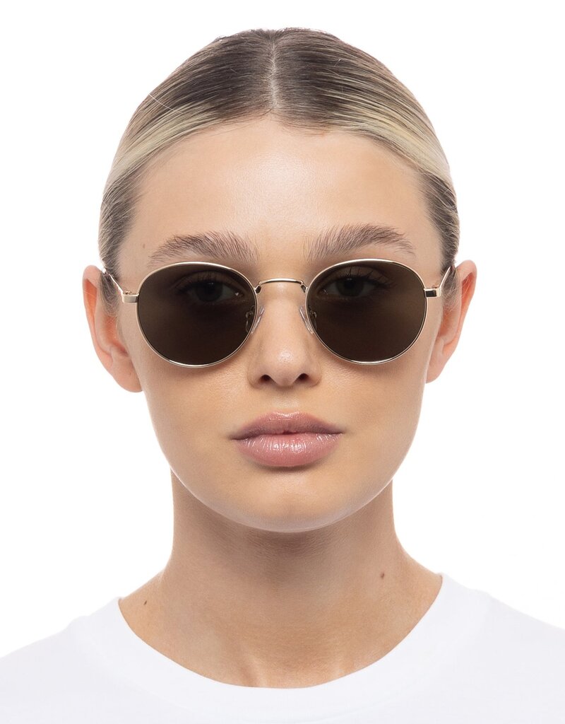 Le Specs Lost Legacy - Gold Green Mono