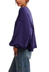 Free People Trish Sweatshirt - Eclipse